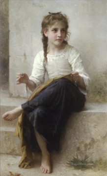  will - La couturiere Realism William Adolphe Bouguereau
